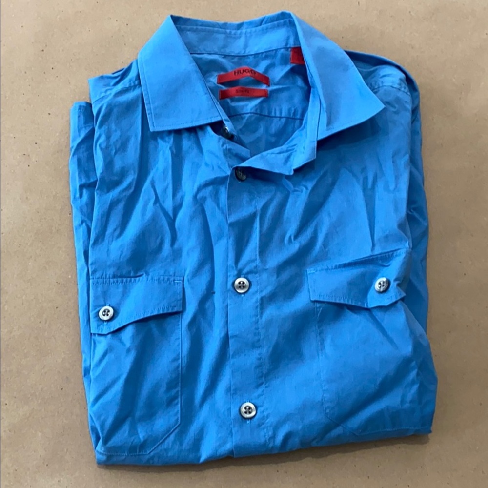 Hugo by Hugo Boss Slim Fit Short Sleeve Shirt